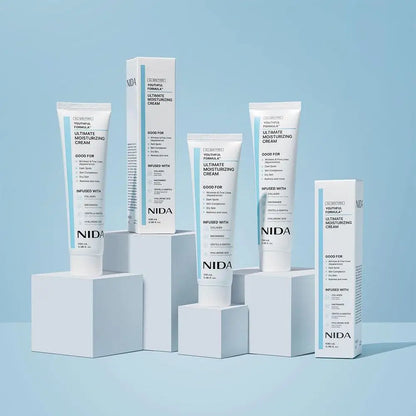 Hidratante NIDA Multiacción - Rejuvenecedora Facial  -Repara los Daños - Crema Definitiva para Todo Tipo de Piel.